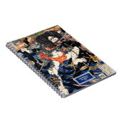 羽長朝通歌川国芳作 ノートブック (右側)