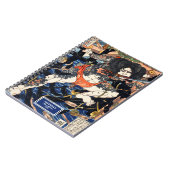 羽長朝通歌川国芳作 ノートブック (左側)