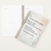 羽飛んでいる無し詩の言葉書なし プランナー手帳 (ディスプレー)