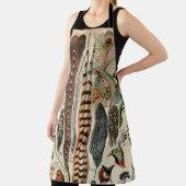 羽鳥の野生生物アンティーク羽 エプロン (インサイチュ)