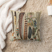 羽鳥の野生生物アンティーク羽 クッション (ブランケット)