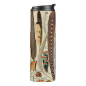 羽鳥の野生生物アンティーク羽 タンブラー (回転左)