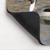 羽鴨が池に泳ぐ マウスパッド (コーナー)