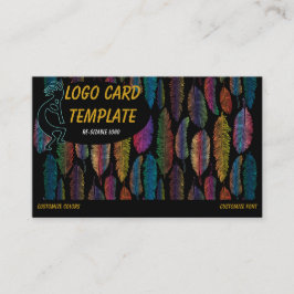 羽（は）ココペリロゴ名刺 名刺