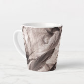 羽 カフェラテマグ (左アングル)