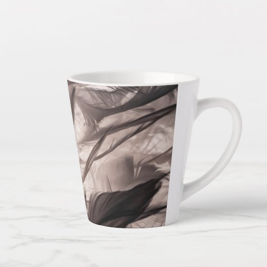 羽 カフェラテマグ (右)