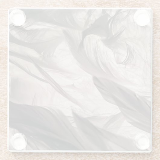 羽 ガラスコースター (裏面)