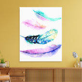 羽 キャンバスプリント (インサイチュ (リビング))