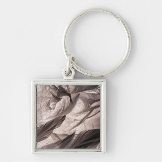 羽 キーホルダー (正面)