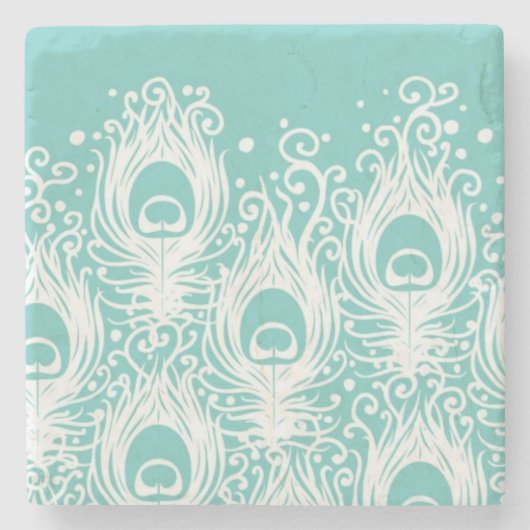 羽 ストーンコースター (正面)