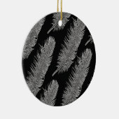 羽 セラミックオーナメント (右)