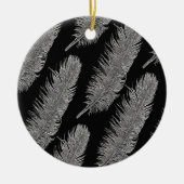 羽 セラミックオーナメント (正面)