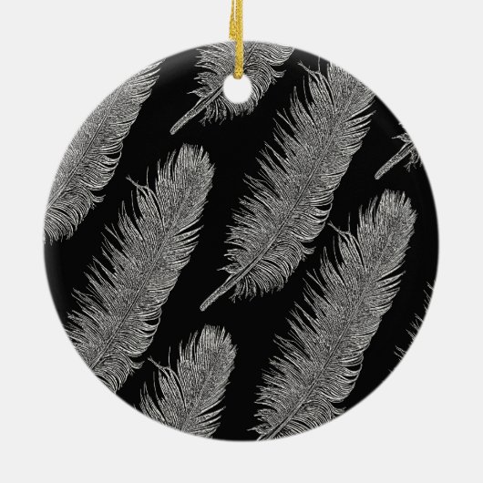 羽 セラミックオーナメント (裏面)