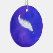 羽 セラミックオーナメント (右)