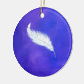 羽 セラミックオーナメント (左)