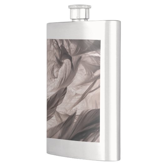 羽 フラスク (左)