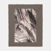 羽 フリースブランケット (正面)