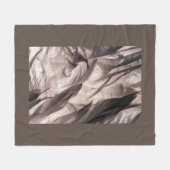 羽 フリースブランケット (正面(横))