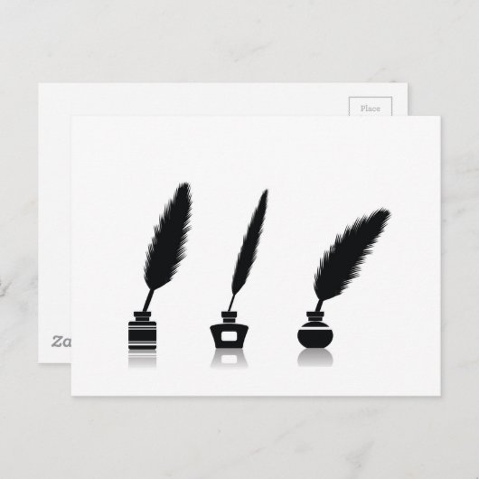 羽 ポストカード (正面/裏面)