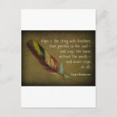 羽 ポストカード (正面)