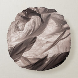 羽 ラウンドクッション