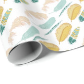 羽 ラッピングペーパー (ロールコーナー)