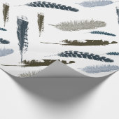 羽 ラッピングペーパー (角)