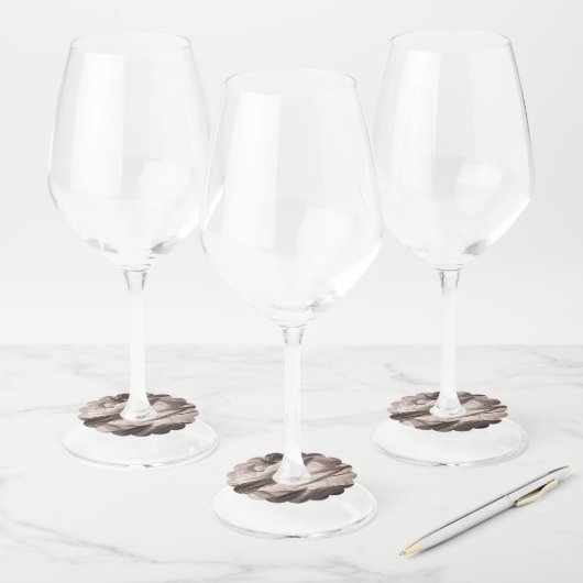 羽 ワイングラスタグ (セット)