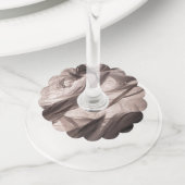 羽 ワイングラスタグ (クローズアップ)