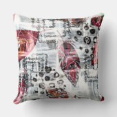 羽、民族。 クッション (裏面)