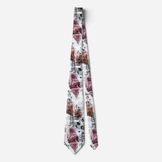 羽、民族、防羽。 ネクタイ (正面)