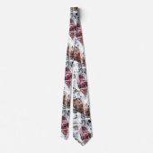 羽、民族、防羽。 ネクタイ (裏面)