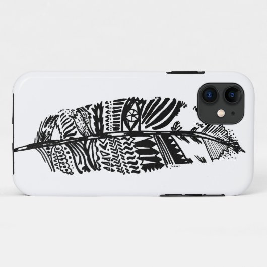 羽 Case-Mate iPhoneケース (裏面(横))