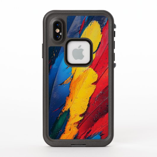 羽 LifeProof iPhoneケース (裏面)