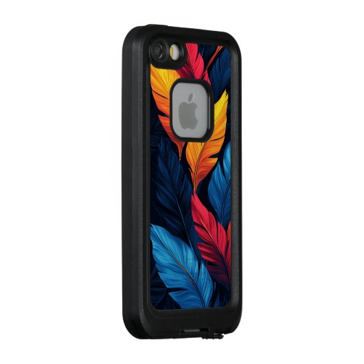 羽 LifeProof iPhoneケース (裏面/右)