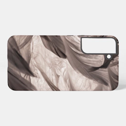 羽 SAMSUNG GALAXYケース (裏面横)