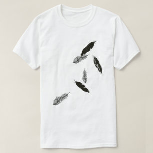 羽 Tシャツ