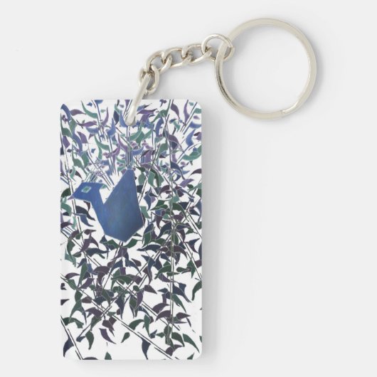 羽KEYCHAIN キーホルダー (裏面)