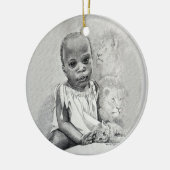 翌日のKATHYによるからしの種子GROW-ORNAMENTのデザイン セラミックオーナメント (左)