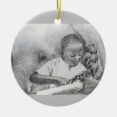 翌日のKATHYによるからしの種子GROW-ORNAMENTのデザイン セラミックオーナメント (正面)