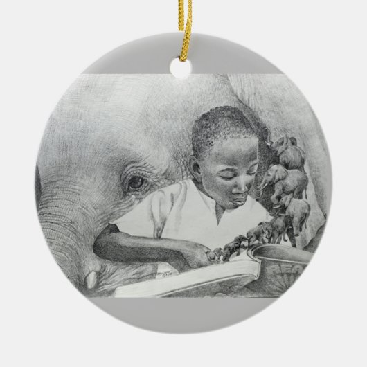 翌日のKATHYによるからしの種子GROW-ORNAMENTのデザイン セラミックオーナメント (正面)