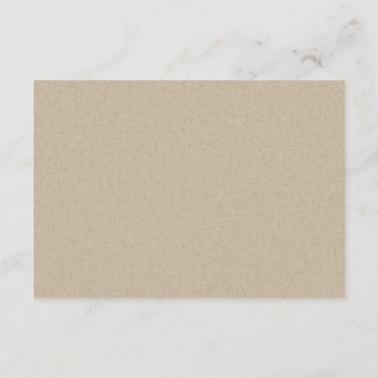 習シンプル字結ミニマル婚の出欠 エンクロージャーカード (裏面)