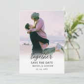 習字のスクリプト写真の連携を強化 セーブザデート (スタンド正面)