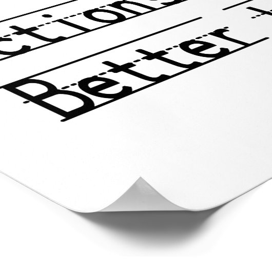 習字ポスター ポスター (角)