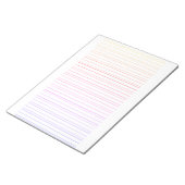 習字練習用紙 - 筆記ワークシート ノートパッド (アングル)