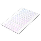 習字練習用紙 - 筆記ワークシート ノートパッド (アングル)