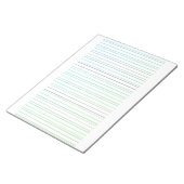 習字練習用紙 - 筆記ワークシート ノートパッド (アングル)