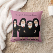 習慣のお洒落な尼僧 クッション (ブランケット)