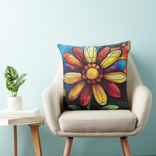 習慣的な花 クッション (椅子)