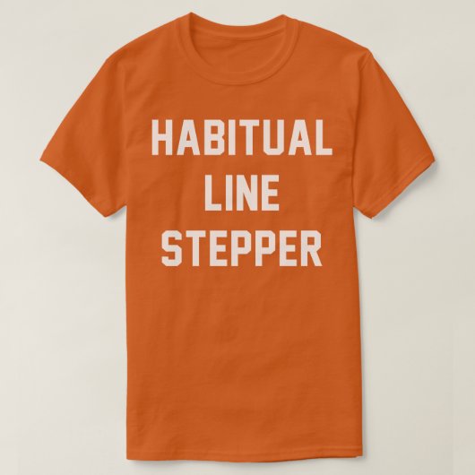 習慣的ラインステッパー Tシャツ (デザイン正面)